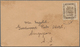 05045 Brunei: 1939, 5 C Chocolate, Single Franking On Cover With Cds BRUNEI, 3 MAY 1939, Sent To Singapore - Brunei (1984-...)