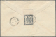 05047 Brunei: 1941, Letter Addressed To Kuching Franked 8c On Reverse Tied By BRUNEI Datestamp With LABUAN - Brunei (1984-...)