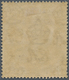 05057 Brunei: 1942/44, 8 C. Grey-black With Violet Overprint, Unused Mounted Mint (SG Cat. £850). - Brunei (1984-...)