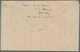 05082 Brunei: 1948, Air Mail Letter Card Addressed To USA Franked With 30c. Brunei River Tied By BRUNEI Da - Brunei (1984-...)