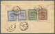 05095 Brunei - Stempel: BELAIT (type D5): 1931 (21.11.), Registered Cover From Belait To England With 2 X - Brunei (1984-...)