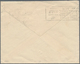 05099 Brunei - Stempel: 1938, 8 C Grey-black, Single Franking On Cover With Single Circle Dater BELAIT, 24 - Brunei (1984-...)