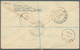05100 Brunei - Stempel: BELAIT (type D5): 1939 (2.9.), Registered Cover From Belait With Four Diff. Stamps - Brunei (1984-...)