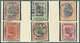 05109 Brunei - Stempel: MUARA (type D3): 1910/17, 15 `bush Huts And Canoe' Stamps With Good To Fine Cancel - Brunei (1984-...)