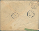 05124 Brunei - Stempel: TUTONG (type D2): 1923 (30.4.), `bush Huts And Canoe' 1c Green Six Singles Used On - Brunei (1984-...)