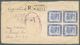 05131 Brunei - Stempel: TUTONG (type D5): 1948/50, Two Registered Covers Incl. One Used To USA (17.3.48) B - Brunei (1984-...)