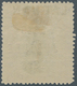 05196 Labuan: 1896 'Jubilee' 1c. Black & Mauve, Perf 13½-14, Variety "Overprint In Orange", Fine Unused Wi - Other & Unclassified