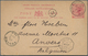 05299 Malaiische Staaten - Straits Settlements: 1894/1906, Group Of 3 Cards With French Maritime Daters: 3 - Straits Settlements