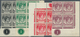 05468 Malaiische Staaten - Straits Settlements: 1937/1938, KGVI Definitives Eight Different Values (1c. Bl - Straits Settlements