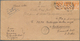 05514 Malaiische Staaten - Straits Settlements: 1941, 3 X 4 C Orange KGVI, Multiple Franking On Northbound - Straits Settlements