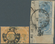 05550 Malaiische Staaten - Straits Settlements - Post In Bangkok: 1880's: Straits Settlements 1867 12c. Bl - Straits Settlements