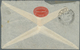 05591 Malaiischer Staatenbund: 1933 (30.6.), Airmail Cover Endorsed 'Karachi - London' Bearing Tiger 10c. - Federated Malay States