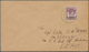 05624 Malaiische Staaten - Britische Militärverwaltung: 1945, 10 C Purple KGVI, Single Franking On FIRST D - Malaya (British Military Administration)