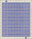 05631 Malaiische Staaten - Britische Militärverwaltung: 1947 KGVI. 15c. Blue On Ordinary Paper With Overpr - Malaya (British Military Administration)
