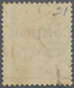 05637 Malaiische Staaten - Johor: 1891 2c. On 24c. Green, Ovpt. Type 17, Variety "Thin, Narrow J", Used An - Johore