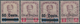 05643 Malaiische Staaten - Johor: 1903, Sultan Ibrahim Provisionals 50c. On $3 And $1 On $2 Both Mint Ligh - Johore