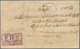 05654 Malaiische Staaten - Johor: 1909, 4c. Dull Purple/carmine, Two Copies On Cover From "BANDAR MAHARANI - Johore