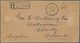 05657 Malaiische Staaten - Johor: 1911 Registered Cover From Johore Bahru To Colombo, Ceylon Franked On Th - Johore
