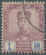 05678 Malaiische Staaten - Johor: 1922, Sultan Sir Ibrahim 10c. Purple/blue With INVERTED Wmk. Mult. Scrip - Johore