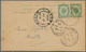 05834 Malaiische Staaten - Kedah: 1917/28, Two Stationery Cards To Malta Island: 3 C. Tied "LUNAS 15 FE 19 - Kedah