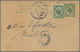 05875 Malaiische Staaten - Kedah: 1928, 2 C Green Postal Stationery Card, Uprated With 2 C Green From KUAL - Kedah