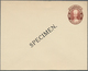 05992 Malaiische Staaten - Kelantan: 1935, 5 C Red-brown Sultan Ismail Postal Stationery Envelope, Ovp SPE - Kelantan