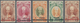 06017 Malaiische Staaten - Kelantan: Japanese Occupation, 1942, Handa Seal: Unused Mounted Mint 8 C./5 C. - Kelantan