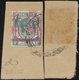 06068 Malaiische Staaten - Malakka: Japanese Occupation, 1942, KGVI With Large Seal, Set 1 C.-$1 Used; Cer - Malacca