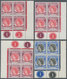 06085 Malaiische Staaten - Malakka: 1954, QEII, 2c., 4c., 6c., 8c., 10c., 12c., 30c., 35c. And 50c., Ten M - Malacca