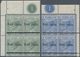 06100 Malaiische Staaten - Negri Sembilan: 1898, Revaluation Overprints, 4c. On 1c. Green And 4c. On 5c. B - Negri Sembilan