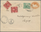 06124 Malaiische Staaten - Negri Sembilan: 1931 (2.4.), Federated Malay States Stat. Envelope 4c. Tiger Em - Negri Sembilan