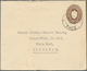 06155 Malaiische Staaten - Negri Sembilan: 1938, KUALA KLAWANG: Coat Of Arms Stat. Envelope 5c. Embossed O - Negri Sembilan