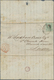 06324 Malaiische Staaten - Penang: 1869 Large Part Letter To London Franked By Straits Settlements 1867 24 - Penang