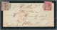 06325A Malaiische Staaten - Penang: 1875, Mourning Cover Sent From PENANG Franked With 4 And 30 Cenr QV To - Penang