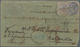 06344 Malaiische Staaten - Penang: 1896 (16.4.), Straits Settlements QV 8c. Blue And 5c. Blue Used On Regi - Penang