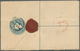 06356 Malaiische Staaten - Penang: 1903, Postal Stationery Registered Envelope 5c. Uprated 4c. Carmine And - Penang