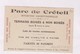 CPA DPT 94 , PARC DE   CRETEIL, BUREAU DE VENTES (PUB AU DOS) - Creteil