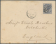 06491 Malaiische Staaten - Perak: 1886 TAIPING: Cover From Taiping To England Via Penang And Singapore Fra - Perak
