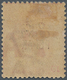 06494 Malaiische Staaten - Perak: 1889, Straits Settlements QV 2c. Bright Rose Wmk. Crown CA With Black Op - Perak