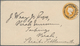 06504 Malaiische Staaten - Perak: 1891/1895, Two Different Incoming INDIA QV Stat. Envelopes Incl. 2a.6p. - Perak