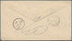 06504 Malaiische Staaten - Perak: 1891/1895, Two Different Incoming INDIA QV Stat. Envelopes Incl. 2a.6p. - Perak