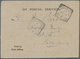 06515 Malaiische Staaten - Perak: 1896 (18.12.), Stampless Official 'ON POSTAL SERVICE' Postcard Of Taipin - Perak