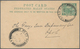 06595 Malaiische Staaten - Perak: 1914, Federated Malay States, 1 C Green Tiger, Postal Stationery Card Wi - Perak