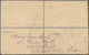 06628 Malaiische Staaten - Perak: 1928 (18.5.), Federated Malay States Registered Letter 12c. Blue Tiger U - Perak