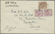 06672 Malaiische Staaten - Perak: 1936/1940, Group Of Three Entires: 25c. Rate On Imperial Airmail Cover F - Perak