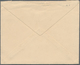 06688 Malaiische Staaten - Perak: 1937 (3.2.), Sultan Iskander Stat. Envelope 5c. Brown Embossed Oval Comm - Perak
