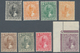 06697 Malaiische Staaten - Perak: 1938/1941, Sultan Iskander Definitives Part Set Of 14 Incl. The $-values - Perak