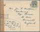 06731 Malaiische Staaten - Perak: 1940, TANJONG TUALANG: Sultan Iskandar 8c. Grey Single Use On Cover With - Perak