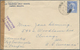 06733 Malaiische Staaten - Perak: 1940, 12c. Ultramarine, Single Franking (rough Perfs) On Cover From "TAI - Perak