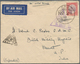 06749 Malaiische Staaten - Perak: 1941, FORCES MAIL: Sultan Iskandar 25c. Purple/scarlet Single Use On Air - Perak